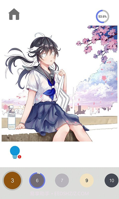 柒绘数字涂色截图1