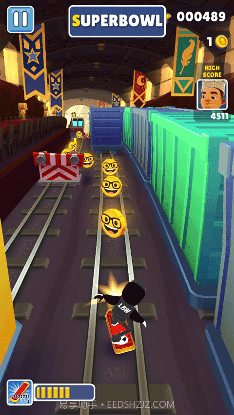地铁跑酷萝卜伟专属版本截图5 地铁跑酷萝卜伟专属版本截图5