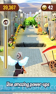 愤怒的老奶奶玩酷跑截图3