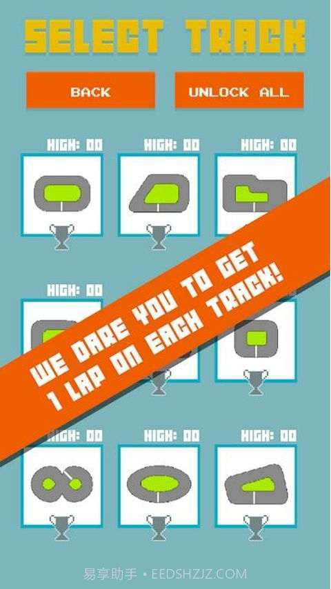 像素赛车 Squiggle Racer截图1