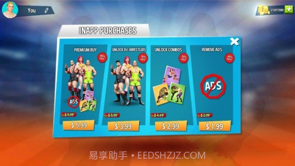 擂台摔跤冠军截图1