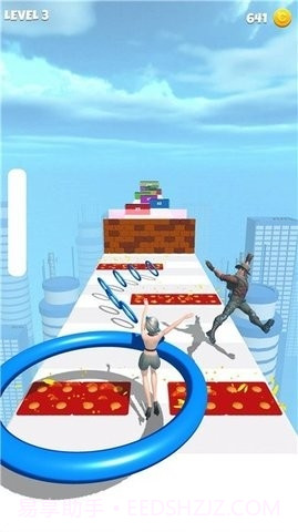 3D呼啦圈跑者截图3 3D呼啦圈跑者截图3