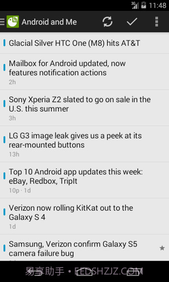 RSS阅读器(FeedMe)截图4