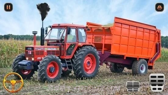 拖拉机台车模拟器截图1 拖拉机台车模拟器截图1