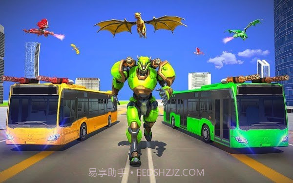 多龙机器人巴士改造最新版截图2