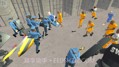战斗模拟器:监狱和警察免费版截图3 战斗模拟器:监狱和警察免费版截图3