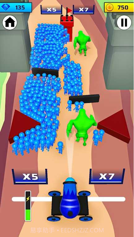 火柴人对抗之战(Stickman Mob Control Battle)截图1 火柴人对抗之战(Stickman Mob Control Battle)截图1