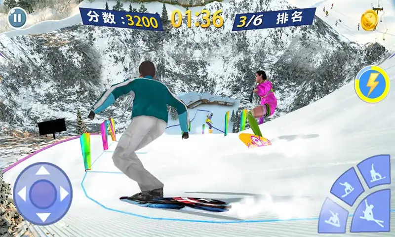 自由滑雪特技大师截图4 自由滑雪特技大师截图4