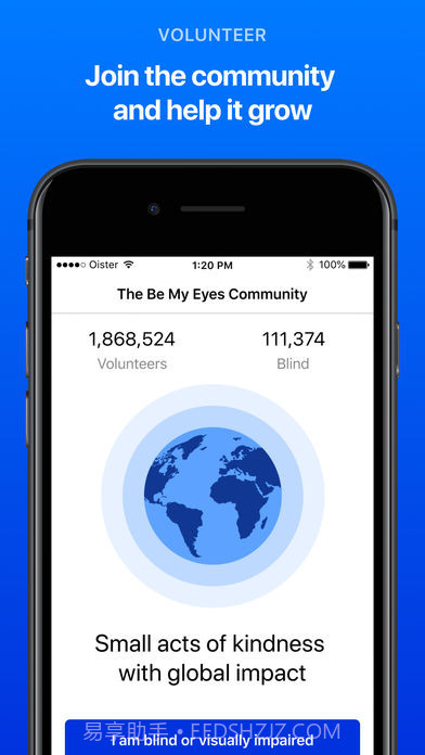 Be My Eyes中文版截图3 Be My Eyes中文版截图3