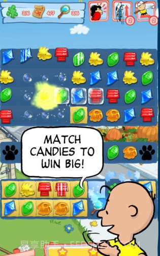 史努比糖果侦探手机版截图3 史努比糖果侦探手机版截图3