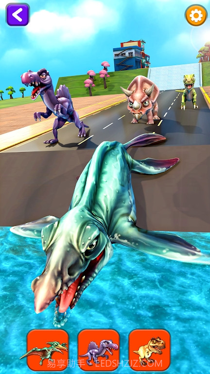 变形恐龙赛跑截图2 变形恐龙赛跑截图2