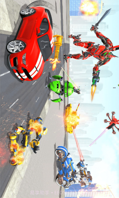 机器人英雄大战截图4 机器人英雄大战截图4