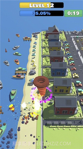 龙卷风摧毁城市3D截图4 龙卷风摧毁城市3D截图4