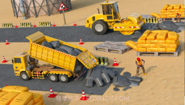 施工卡车游戏3D截图3 施工卡车游戏3D截图3