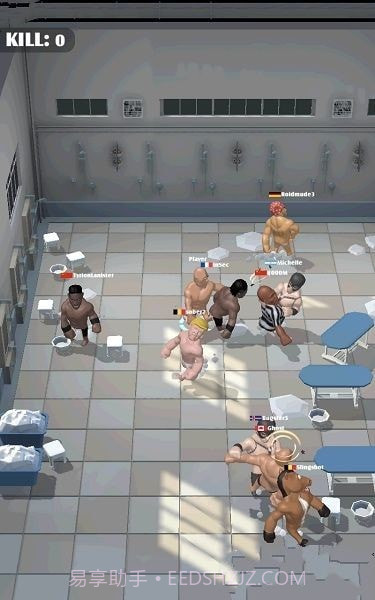 肌肉男更衣室战争截图1