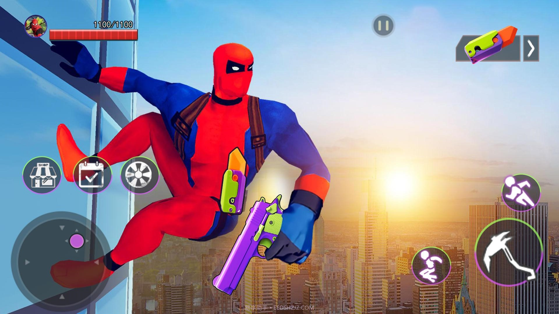 飞绳蜘蛛英雄截图3 飞绳蜘蛛英雄截图3