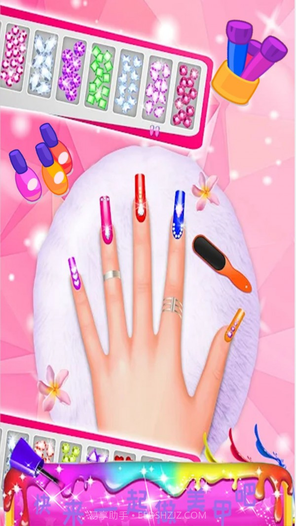 时尚女孩迷你美甲截图2