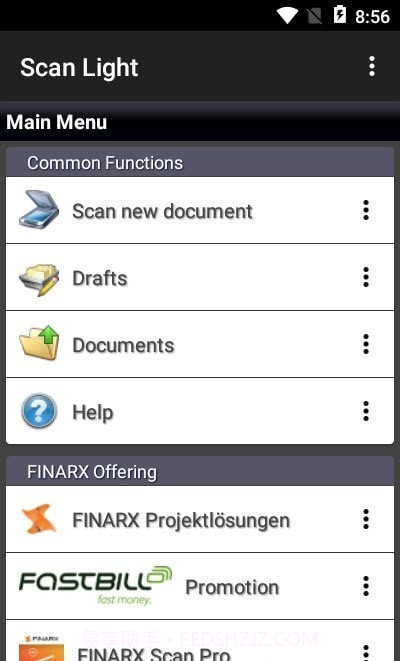 FINARX Scan Light文档扫描截图2