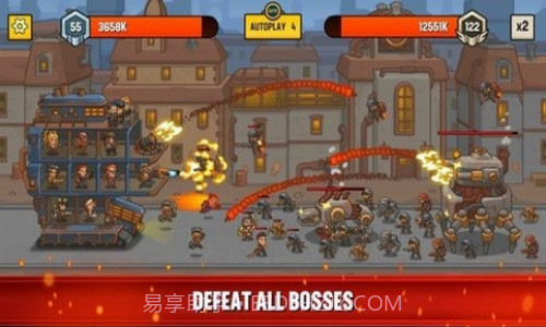 蒸汽朋克营地防御截图3