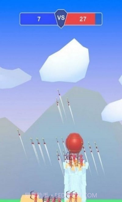 城堡射箭战争截图4