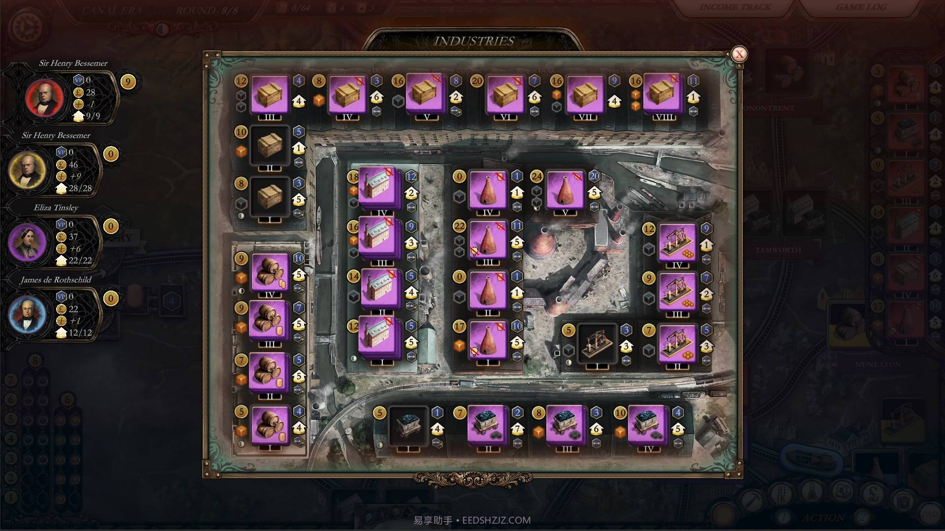 工业革命:伯明翰Brass:Birmingham手机版截图3 工业革命:伯明翰Brass:Birmingham手机版截图3