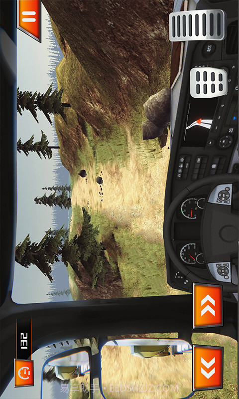 油罐车山地模拟截图1