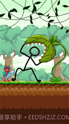 火柴人画线闯关游戏截图2