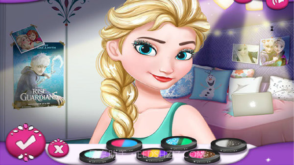 艾尔莎公主换装截图1