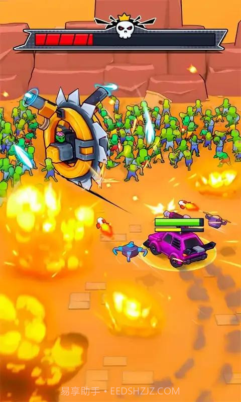 汽车僵尸大战截图2