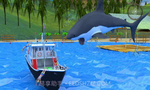 饥饿的鲨鱼袭击截图2
