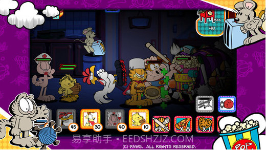 加菲猫总动员:食物大作战正版截图4 加菲猫总动员:食物大作战正版截图4
