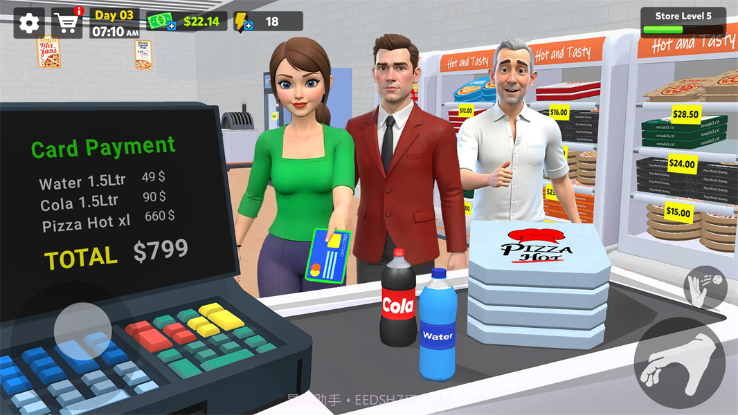 披萨店模拟器3D高画质版截图3 披萨店模拟器3D高画质版截图3