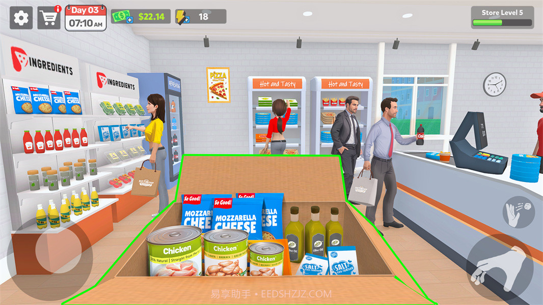 披萨店模拟器3D测试版截图2