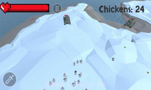 方块鸡向前冲截图4 方块鸡向前冲截图4