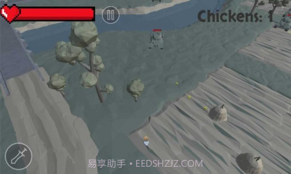 方块鸡向前冲截图1 方块鸡向前冲截图1