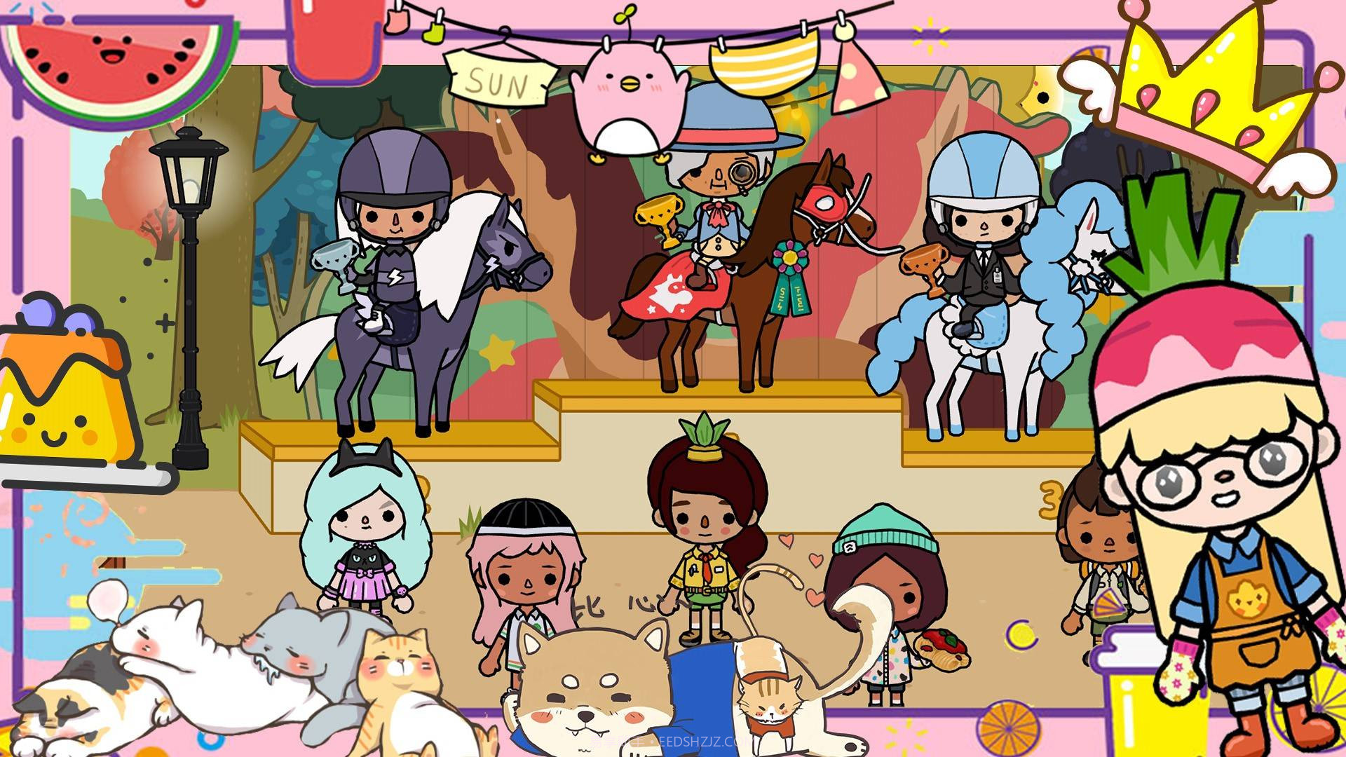 你家小镇迷你世界截图2